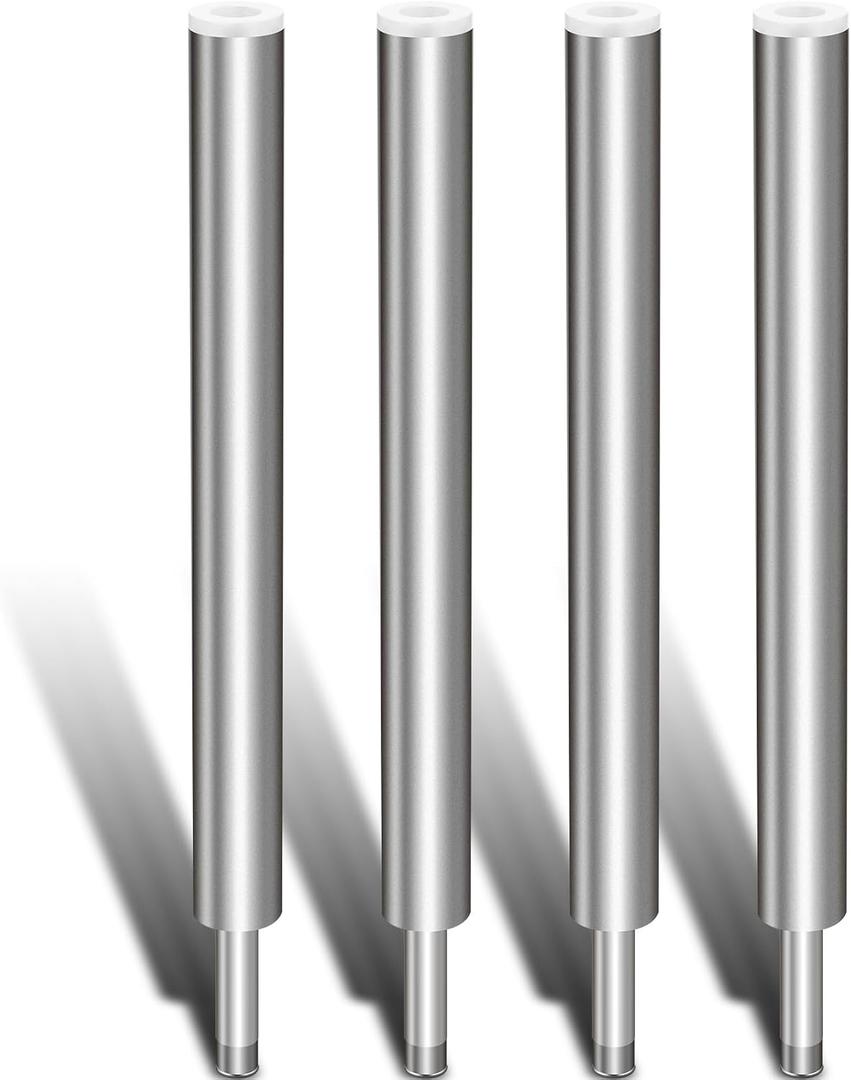 4 Pack 3/4" Boat Seat Pin Post, Marine Boat Seat Pedestal Base Post for Mounting Boat Seat, Aluminum Lock in Boat Seat Extension Post Pole for Pontoon Boat Fishing Boat Bass Boat, Non Threaded
