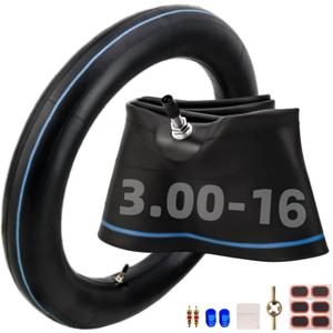 90/100-16, 150/80/16, 3.00-16, 3.25-16, 3.50-16, FOR CRF150R, CRF150F, DR125/150, KLX140L, Deep Tread Design Heavy Duty Off-Road Motorcycle Inner Tube,