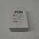 PUR Plus Vertical Faucet Mount Water Filtration System, Lead-Reducing Water Filter For Sink Faucet, Easy Install, 100 Gallons, Compatible with Sinks with External Aerators, Grey, FM2500V