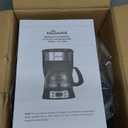 HousesAid 5-Cup Programmable Drip Coffee Maker with Digital Timer, Glass Carafe,24-Hour Auto Brew,2-Hour Auto Shut-Off, Pause & Pour, Removable Filter Basket,Compact Coffee Machine for Home & Office