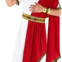Morph Roman Costume Kids Greek Toga Costume Kids Greek God Boys Emperor Halloween Costumes For Boys (X-Large)