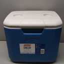 Coleman Chiller 30qt Insulated Portable Cooler with Ice Retention & Large Carry Handle, Made in USA