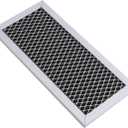 2 Pack DE63-30016G Microwave Charcoal Filter for Samsung GE Grill Microwave Oven, Replaces WB02X10956, JX81H, WB02X11544, DE63-30016A, DE63-30016G, DE63-00367H, 4864753, DE63-00367D