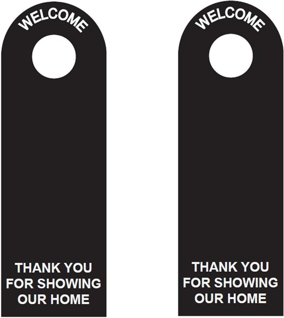 Lock Box Door Guard - Standard Length - 2-Pack - (Black)