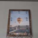 2 8x10 Picture Frame, for Tabletop Display, Horizontal or Vertical Wall Mounting, Brown