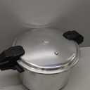 Mirro 7114000228 92116 Polished Aluminum 5 / 10 / 15-PSI Pressure Cooker / Canner Cookware, 16-Quart, Silver
