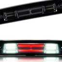 Cxdar Third 3rd Brake Light LED for 2009-2017 Dodge Ram 1500, High Mount Rear Brake Lights Assembly for 2010-2017 Ram 2500 3500, Waterproof Center Cab Stop Cargo Light