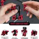 JAKEMY Precision Screwdriver Set - Playability DIY Screwdriver Repair Kit for Men, Magnetic Torx Screwdriver for Laptop, Computer, Macbook, iPhone, Watch, Eyeglasses (Red)