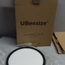 UBeesize 10" LED Light with 62" Tripod Stand, Phone Holder & Remote for iPhone, Video, TikTok, YouTube, Live Streaming, Makeup