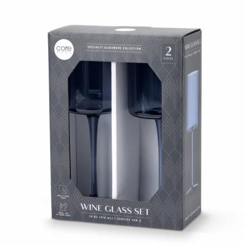 Wine Glasses Set of 2-Birthday/Father's Day Gifts,14oz Unbreakable Unique Wine Glass Ideal Gift