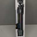 K&F Concept 64 inch/ 161cm Camera Tripod, Compact Aluminum Alloy Travel Tripods with 28mm Metal Ball Head 10KG/ 22lbs Load Capacity, Detachable Monopod, for SLR DSLR Digital Camera(B234A1+BH-28L)