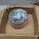 Frienda Flexible Baseboard Molding Trim Peel and Stick Vinyl Wall Base Cove Base Self Adhesive Rubber Vinyl Wall Base (Black,6 Inch X 40 ft)