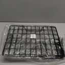 Under Bed Storage with Wheels, 360 Rotating, No-Assembly Underbed Storage Containers, 2PACK (Black)