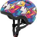 Toddler Bike Helmet,Adjustable Kids Helmets from Infant/Toddler/Baby to Children Girls and Boys, Age 0-2/1-2 Years Old (Cyberpunk, XS)