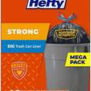 Hefty Trash Bags, 33 Gallon, 48 Count, Xstrong33g