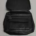 Genuine Leather Large Book Covers Bible Covers with Handle (Black)