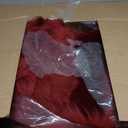 A Pair 50% Genuine Sheepskin Fur Car 2 Front Seat Covers Set Winter Warm Universal Wine Red