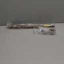 Closet Rods for Hanging Clothes, 17-28 Inch Heavy Duty and Stepless Adjustable Closet Poles, Stainless Steel Closet Hanging Rod for Wardrobes, Laundry Room, Bathroom, RV (Wood-Grain Finish)