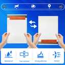 52 Pack Bubble Mailers 8.5x12inch Padded Envelopes Thin Mailing Envelopes Waterproof Bubble Opaque Padded Mailers Self Seal Adhesive Shipping Bags for Mailing Jewelry Makeup Small Business (white)