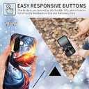 for Samsung Galaxy S25 Case, Hybrid 2-Layer Hard Shell with Shockproof Silicone, Cow Print with The Spots Dual-Layer Protective Case for Samsung Galaxy S25