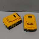 2-Pack 8000mAh 20V Max Lithium-ion Batteries for Dewalt - Replaces DCB201, DCB200, DCB205, DCB206, DCB207 - Seamless Compatibility with Dewalt 20V Max Battery Cordless Power Tools & Chargers