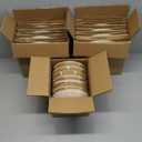 AmorArc Ceramic Dinnerware Sets,Handmade Reactive Glaze Plates and Bowls Set,Highly Chip and Crack Resistant | Dishwasher & Microwave Safe Dishes Set,Service for 8 (24pc) (Cappuccino)