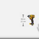 DEWALT 20V MAX* Impact Driver, 1/4-Inch, Tool Only (DCF885B), Yellow