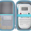 Storage Case Compatible with Brother P-Touch PT-N10 Personal Handheld Label Maker (blue)