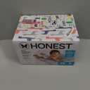 The Honest Company Comfort Dry Disposable Daytime Diapers, Hypoallergenic, Fragrance-Free, Sensitive Skin, Rose Blossom + Tutu Cute, Club Box Size 2 (12-18 lbs), 72 Count