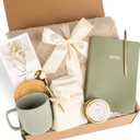 Birthday Gift for Women Friendship, Gifts for Women Birthday Unique Self Care, Gifts Basket for Best Friend, Sister, Mom, Teen Girls, Wife, Girlfriend, Coworker (Mint Green)