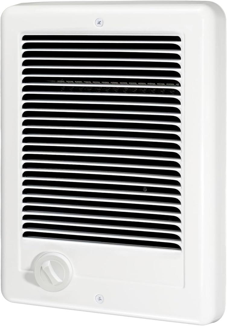 CSC151TW Electric Wall Heater120 Volt, 1500 Watt, White) Wall Heater Complete Unit With Thermostat