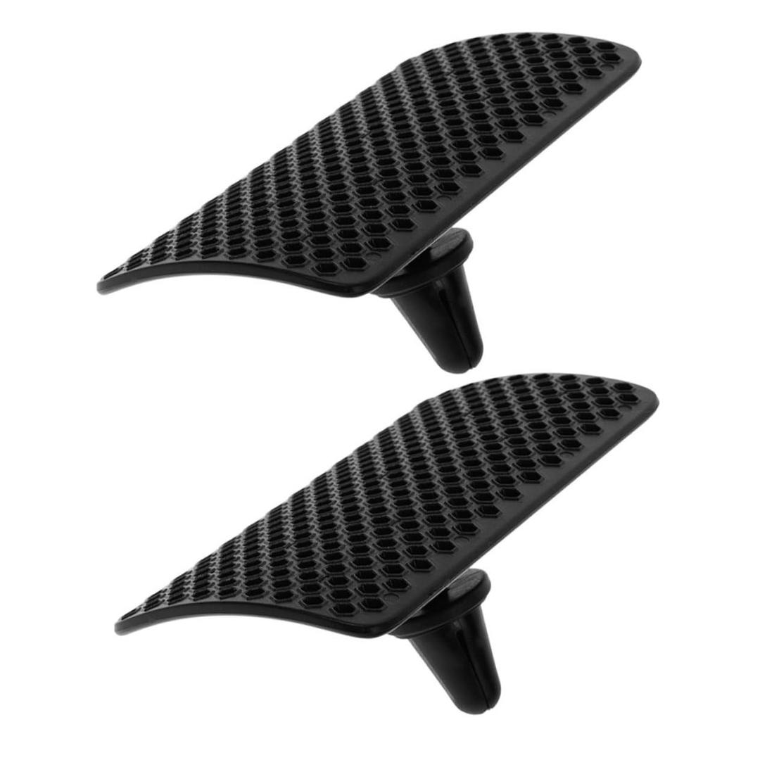 Unomor 2pcs Car Air Conditioning Vent Deflector Car Wind Baffle for Comfortable Driving Blocks Cold Air Easy to Install