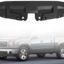 Upper Radiator Support Cover Compatible with 2007 2008 2009 2010 2011 2012 2013 GM-C Sierra 1500 2500 HD 3500 HD Replacement for 22737377, GM1224126 Plastic