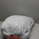 SunStyle Home Full/Queen Comforter Sets 7 Pieces, Seersucker Bed in a Bag Lightweight Bedding Sets, All Season Comforters with Flat Sheet, Fitted Sheet, Pillowcase and Pillow Sham, Dark Grey