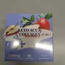 21 in 1 Keto ACV & Collagen Gummies, Sugar Free Apple Cider Vinegar Gummies with Biotin, Probiotics, Vitamins for Healthy Hair, Skin, Nails & Digestive Support, Apple Flavored, 90 Count, Best Before: 2027/03/28