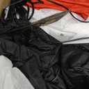 14 FT Giant Christmas Inflatable Santa Claus Outdoor Decorations,Blow Up Yard Decoration with Candy Cane Built-in LED Lights for Xmas Outside Decor Holiday Lawn Garden Party Decorations