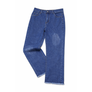 Women’s Dark Blue Denim Jeans – Size M, Casual Comfortable Fit