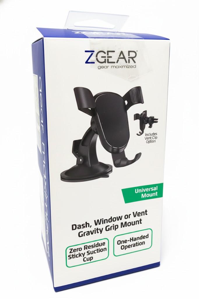 ZGEAR Dash, Window Or Vent Gravity Grip Mount Universal Mount