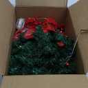 HMASYO Small Christmas Tree with Lights and Ornaments, 22 Inch Green Tabletop Mini Christmas Tree with Light, Star Topper, DIY Artificial Table Top Xmas Tree for Holiday Indoor Home Decoration