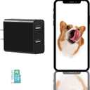 TOQI FHD 1080P Camera, Security Wall Outlet for Baby/Elder/Dog/Pet,Indoor Home Camer a with Phone app,24/7 SD Card Storage,Works with iOS&Android,Hidden Camera Built-in 128GB SD Card