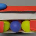 D-Xam Multi Color Ping Pong Balls 40mm Tennis Ball - Bulk PingPong Plastic Balls for Party, Pet Toys, Games, Art and Craft, Activities 12 Pcs