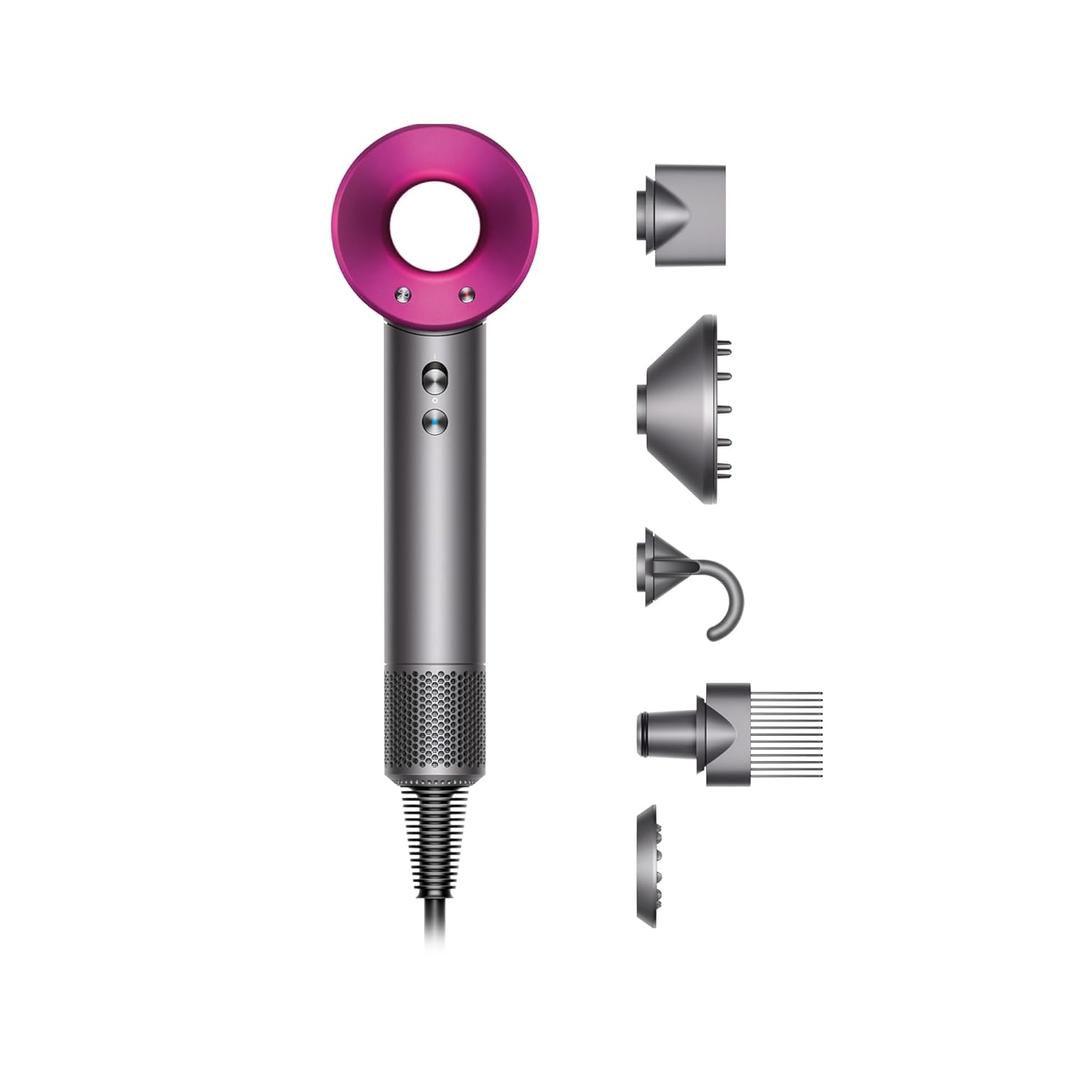 Dyson Supersonic Hair Dryer (Iron / Fuchsia)