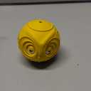 Mewlmart Giggle Ball for Dogs Owl Toys for Puppy Interactive Dog Toy Medium Large Dogs Natural Rubber Cute Hoot Fun Gift for Dog (Yellow Owl)