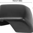 Driver Side Mirror Cover for Wrangler JL 2018-2023, Gladiator JT 2020-2025, Replace 68361961AA Left Side Rearview Mirror Cap