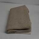 Tall Laundry Basket With Handles,Woven Cotton Rope Big Laundry Hamper Sorters,Versatile Storage for Dirty Clothes,Baby Toys,and Blankets in Bathroom, Nursery,and Living Room (White Brown, 68L)