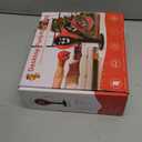 Desktop Punching Bag with Suction Cup - Punch Away Stress, Heavy Duty Office Desk Stress Ball for Adults & Kids, Fun Boxing Toy for Coworkers, Friends (Black)