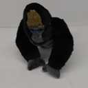 Silverback Gorilla Stuffed Animal, Black King Kong Chimpanzee Stuffed Toy, Plush Toy (16 Inch)