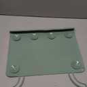 Silicone Placemat for Toddler Eating: Wipe Clean & Roll Up in The Diaper Bag - Table Mat for Restaurant/Travel/On-The-Go (Green)