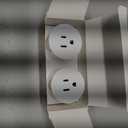 MOES Smart Dimmer Plug 2 Pack, Plug in Lamp Dimmer Outlet for Dimmable LED, CFL, Halogen and Incandescent Bulbs, Brightness Adjust Socket, Tuya App Control, Work with Alexa and Google, 2.4GHz WiFi