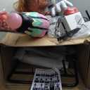 Haunted Hill Farm 6.5-Ft Animatronic I Scream Clown by Tekky, Halloween Animatronic, Creepy Party Decor, Indoor & Covered Outdoor Spooky Party Decoration Motion-Activated Lights & Sound, LifeSize